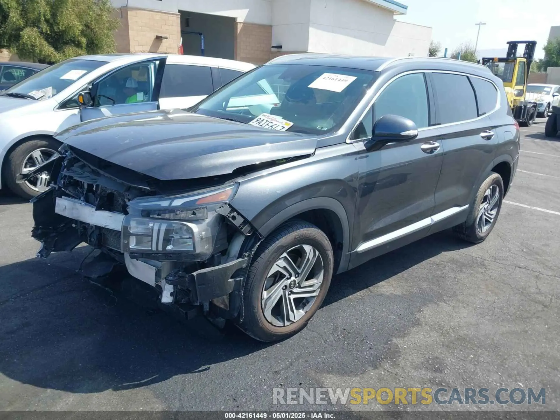 2 Photograph of a damaged car 5NMS64AJ5NH428157 HYUNDAI SANTA FE 2022