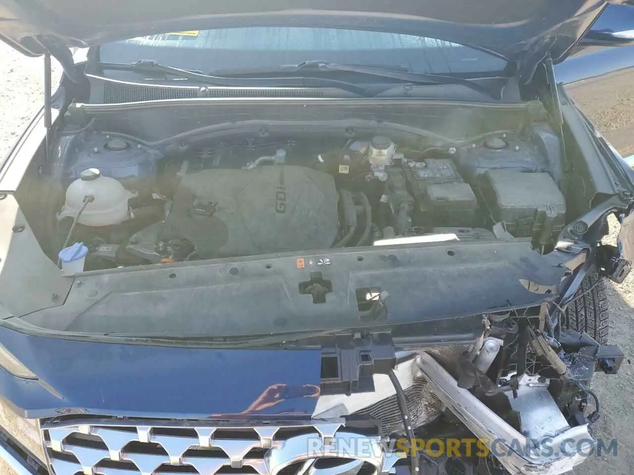 12 Photograph of a damaged car 5NMS64AJ6NH427969 HYUNDAI SANTA FE 2022