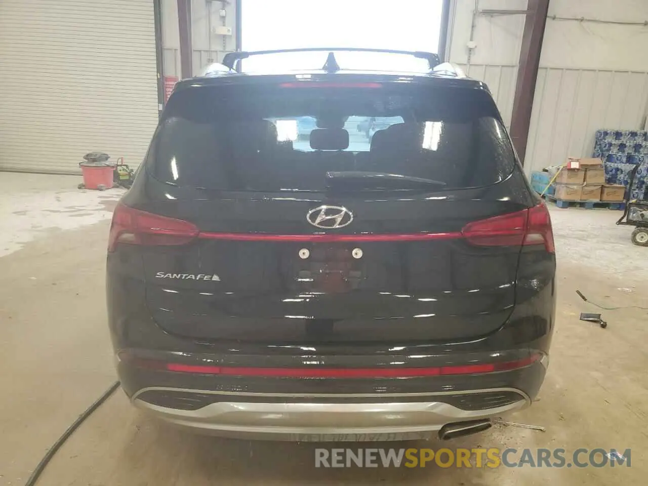 6 Photograph of a damaged car 5NMS64AJ8NH375972 HYUNDAI SANTA FE 2022