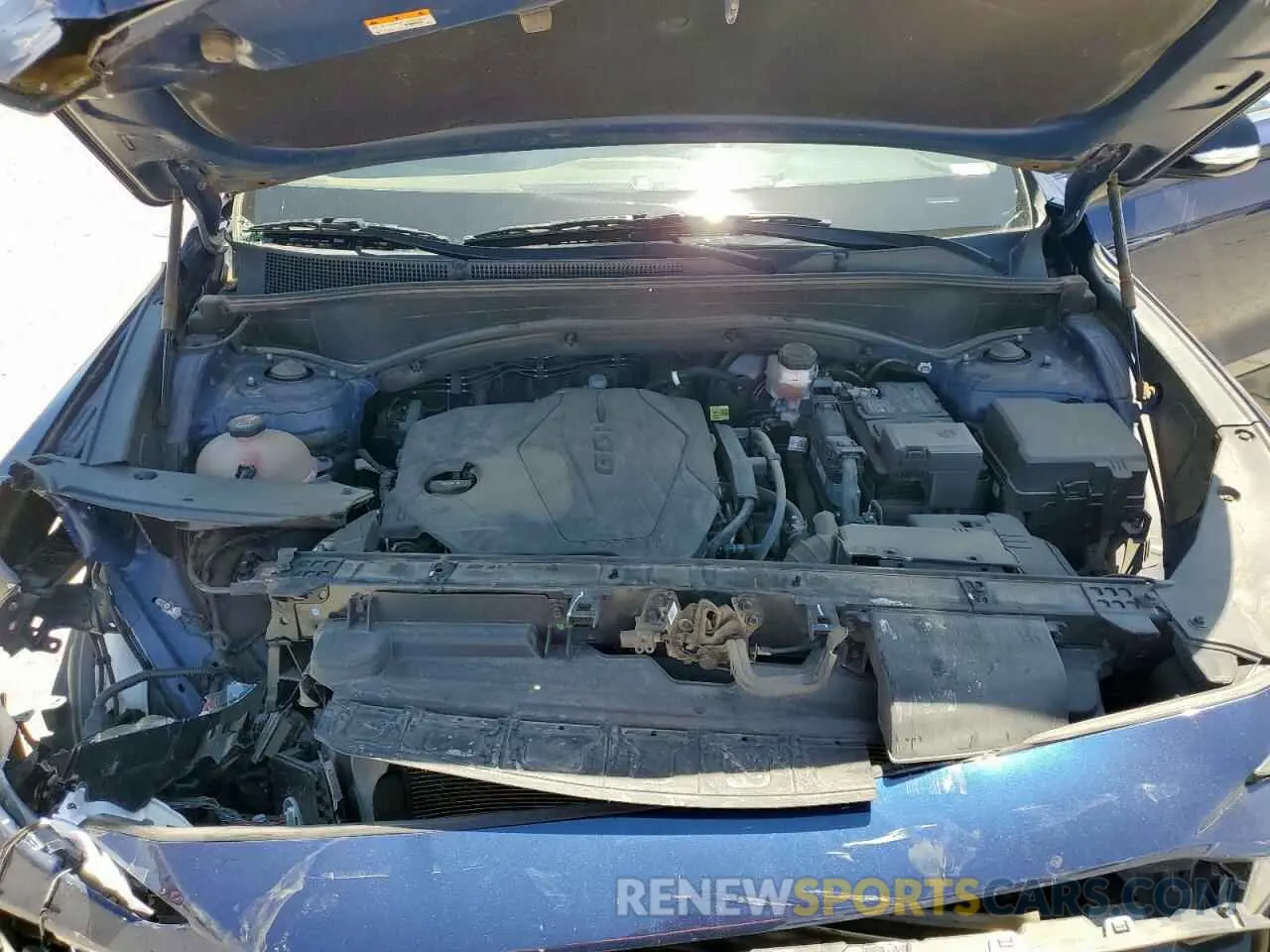12 Photograph of a damaged car 5NMS64AJ8NH446099 HYUNDAI SANTA FE 2022