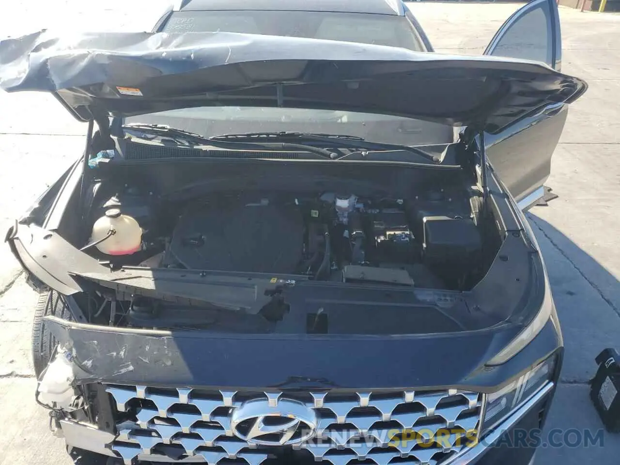 13 Photograph of a damaged car 5NMS64AJ9NH375351 HYUNDAI SANTA FE 2022