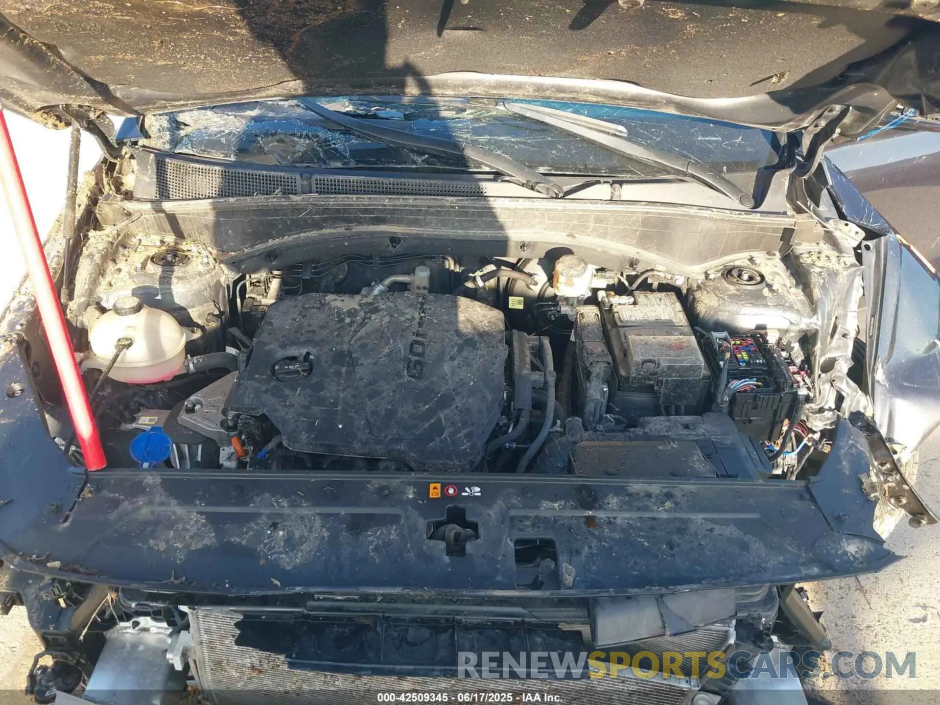 10 Photograph of a damaged car 5NMS64AJXNH437145 HYUNDAI SANTA FE 2022