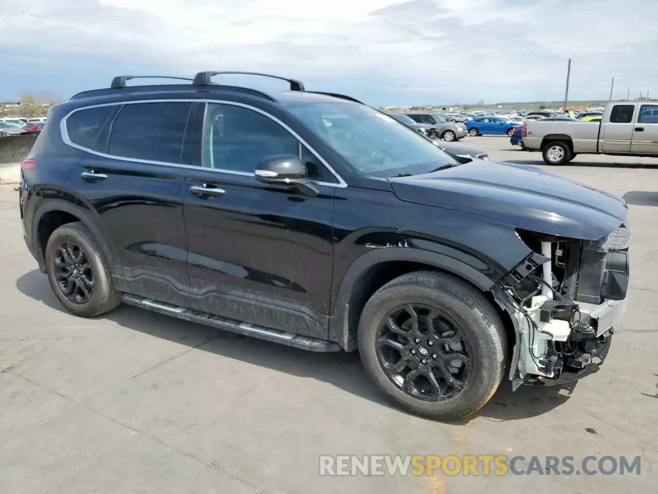 4 Photograph of a damaged car 5NMS64AJXNH477015 HYUNDAI SANTA FE 2022