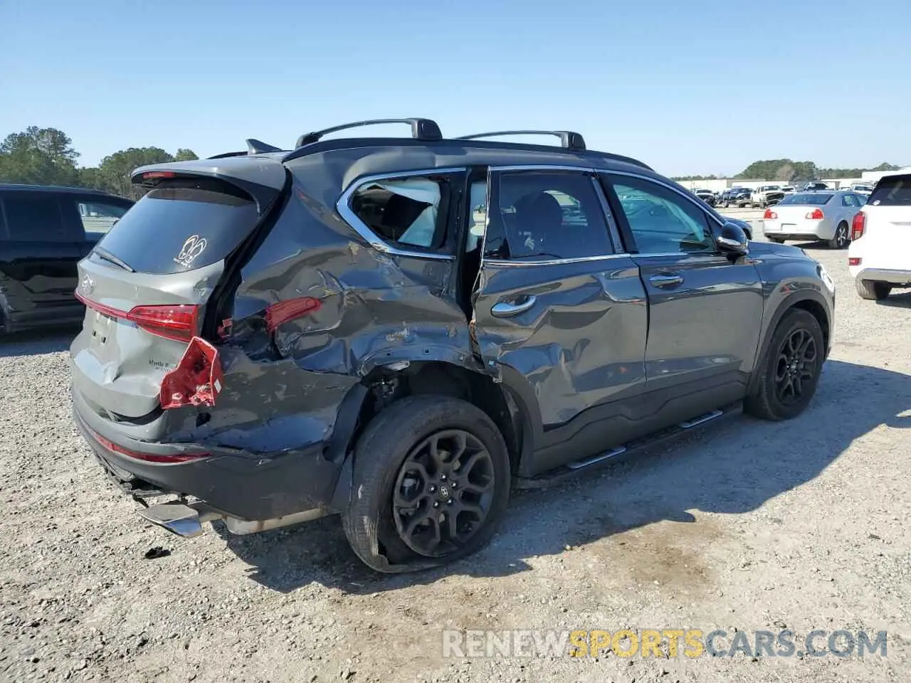 3 Photograph of a damaged car 5NMS64AJXNH479881 HYUNDAI SANTA FE 2022