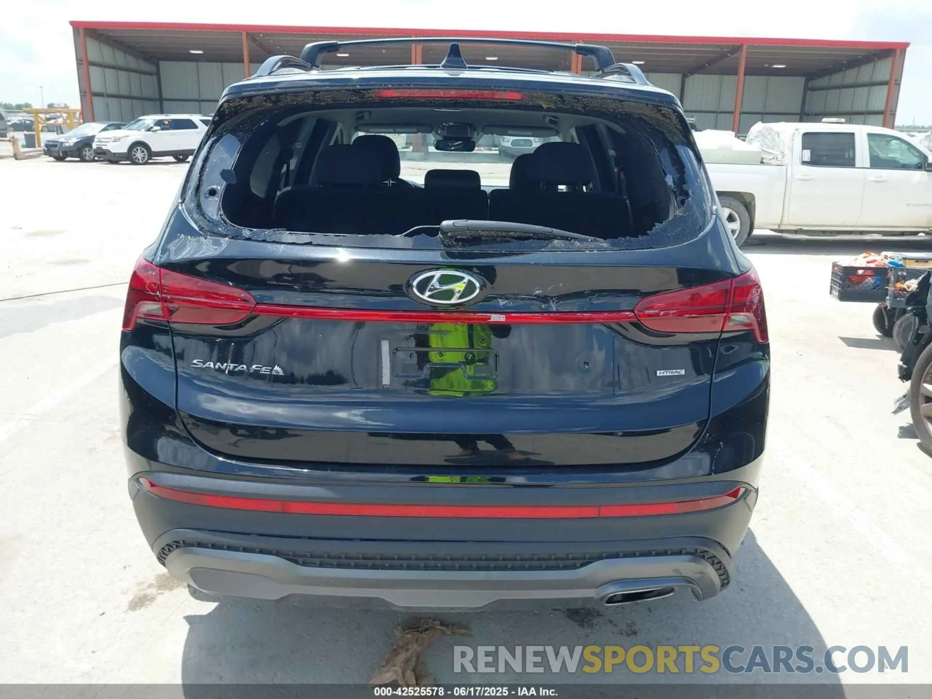16 Photograph of a damaged car 5NMS6DAJ0NH411847 HYUNDAI SANTA FE 2022