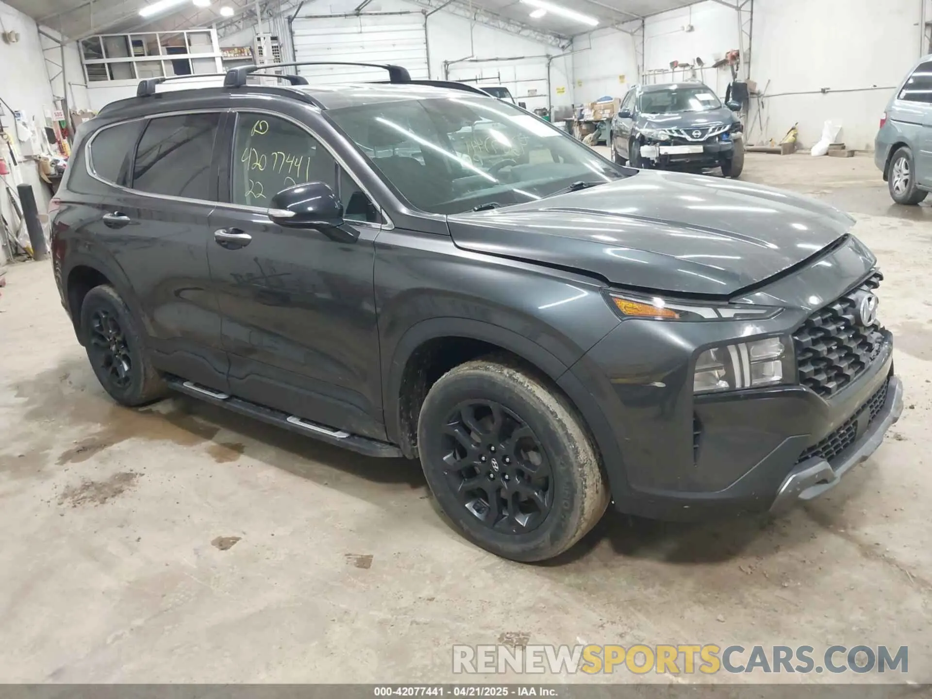 1 Photograph of a damaged car 5NMS6DAJ0NH429331 HYUNDAI SANTA FE 2022