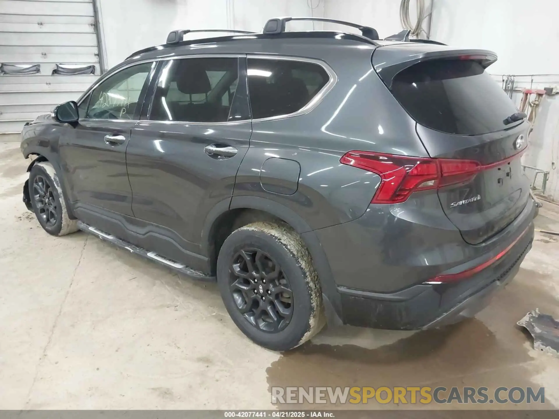 3 Photograph of a damaged car 5NMS6DAJ0NH429331 HYUNDAI SANTA FE 2022