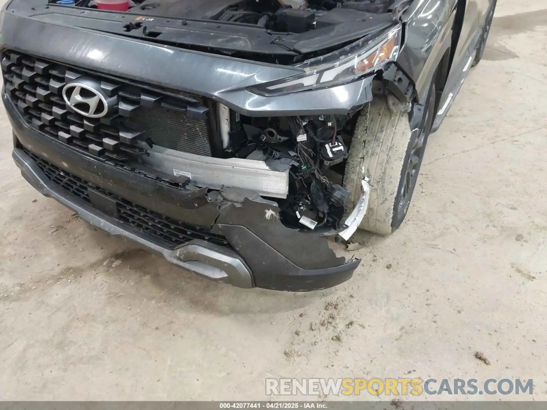 6 Photograph of a damaged car 5NMS6DAJ0NH429331 HYUNDAI SANTA FE 2022