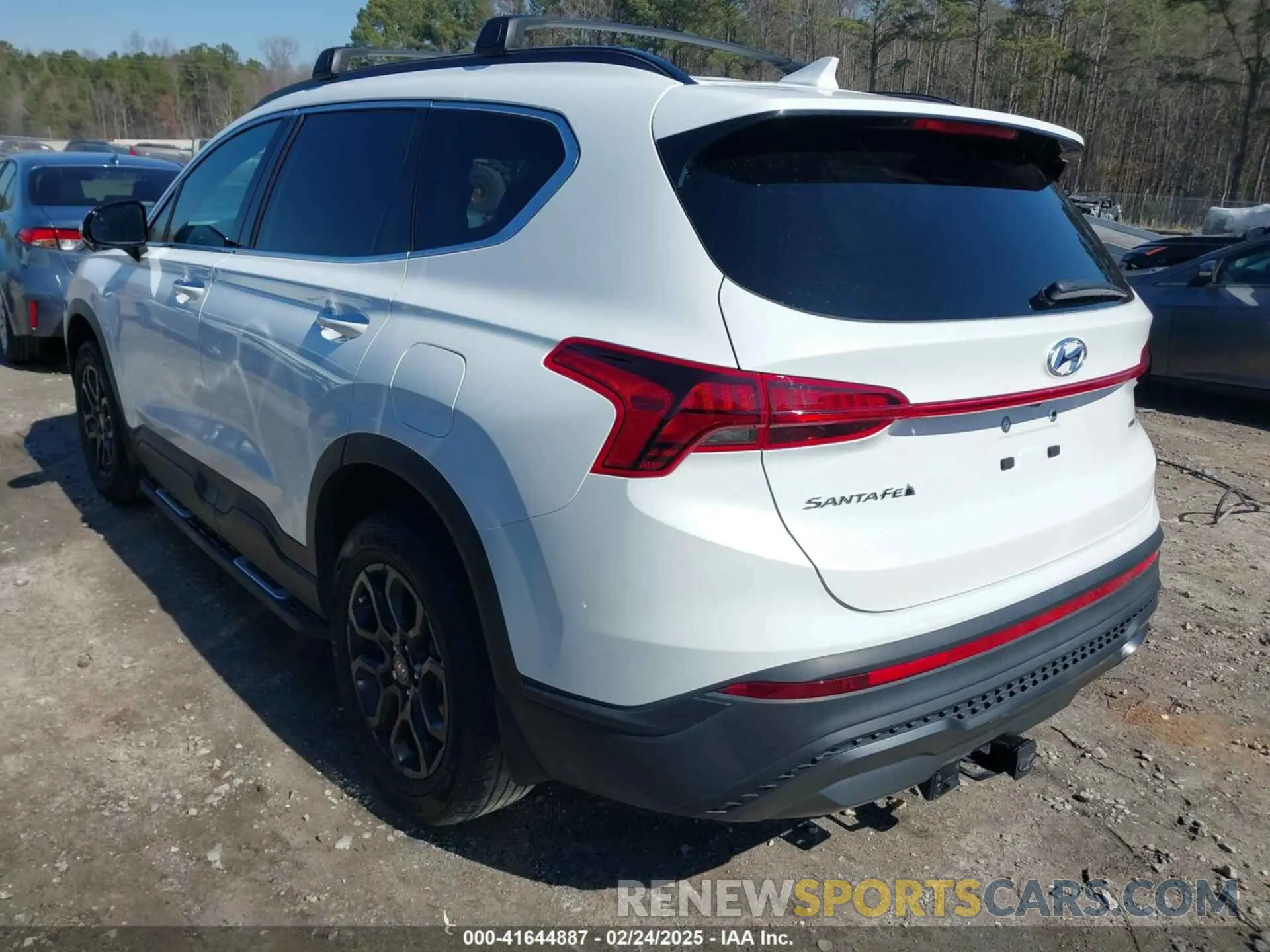 3 Photograph of a damaged car 5NMS6DAJ2NH407833 HYUNDAI SANTA FE 2022