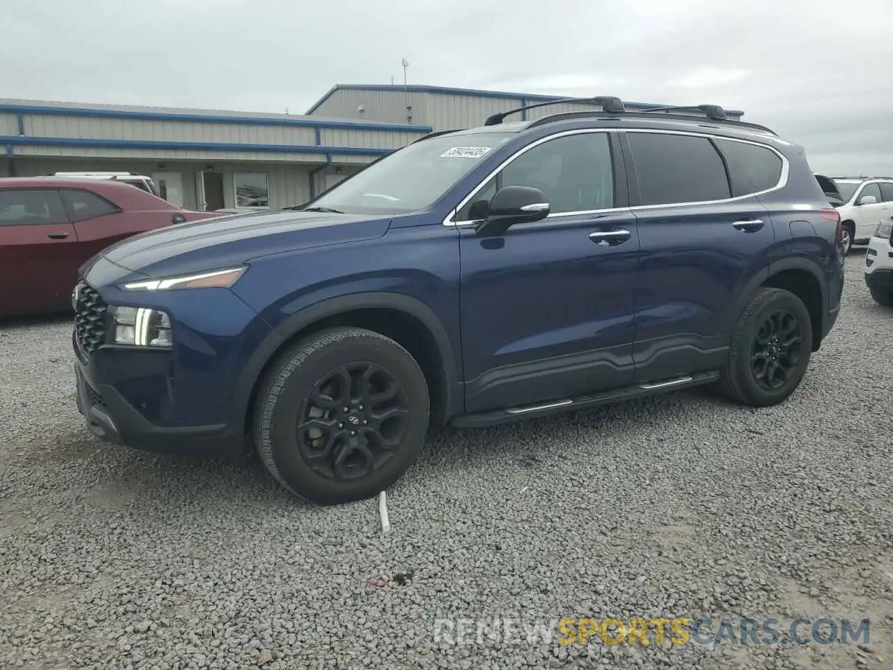 1 Photograph of a damaged car 5NMS6DAJ2NH435907 HYUNDAI SANTA FE 2022
