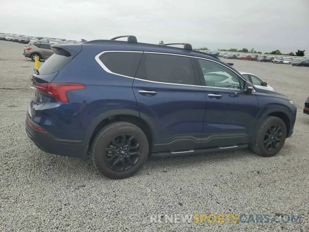3 Photograph of a damaged car 5NMS6DAJ2NH435907 HYUNDAI SANTA FE 2022