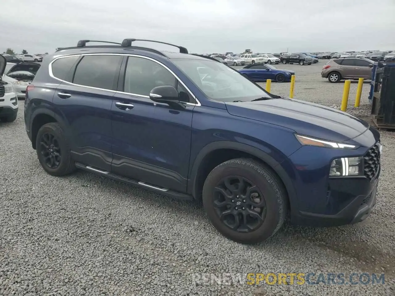4 Photograph of a damaged car 5NMS6DAJ2NH435907 HYUNDAI SANTA FE 2022