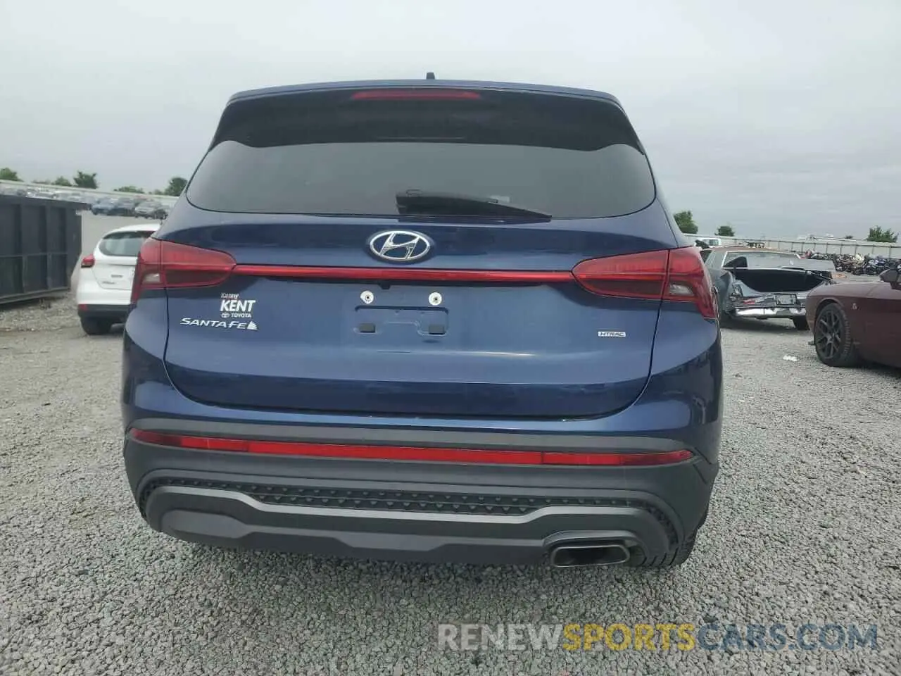 6 Photograph of a damaged car 5NMS6DAJ2NH435907 HYUNDAI SANTA FE 2022