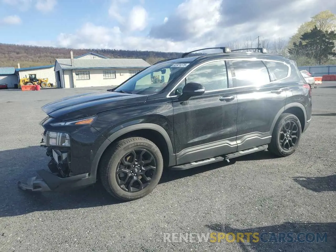 1 Photograph of a damaged car 5NMS6DAJ4NH437593 HYUNDAI SANTA FE 2022