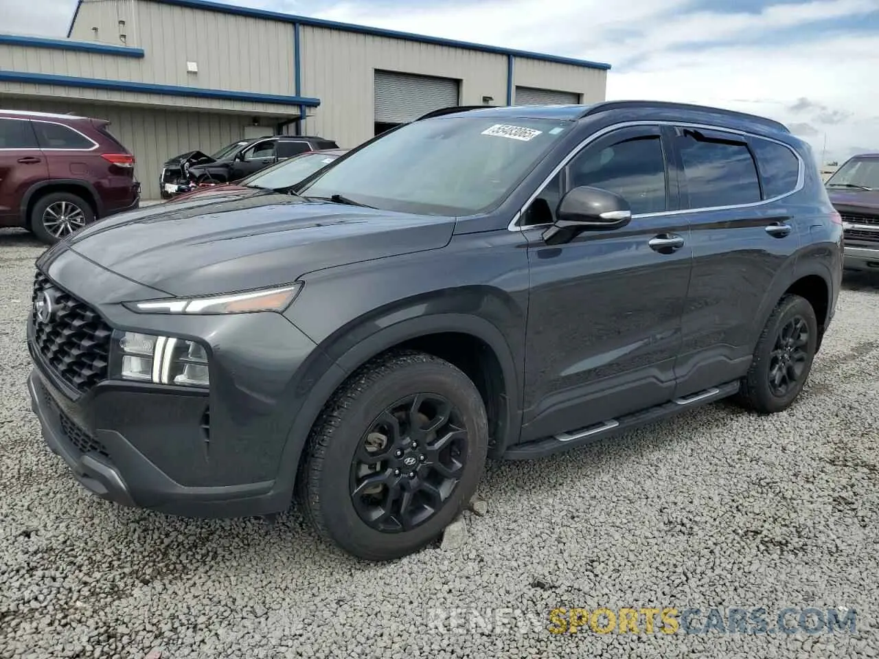 1 Photograph of a damaged car 5NMS6DAJ4NH449596 HYUNDAI SANTA FE 2022