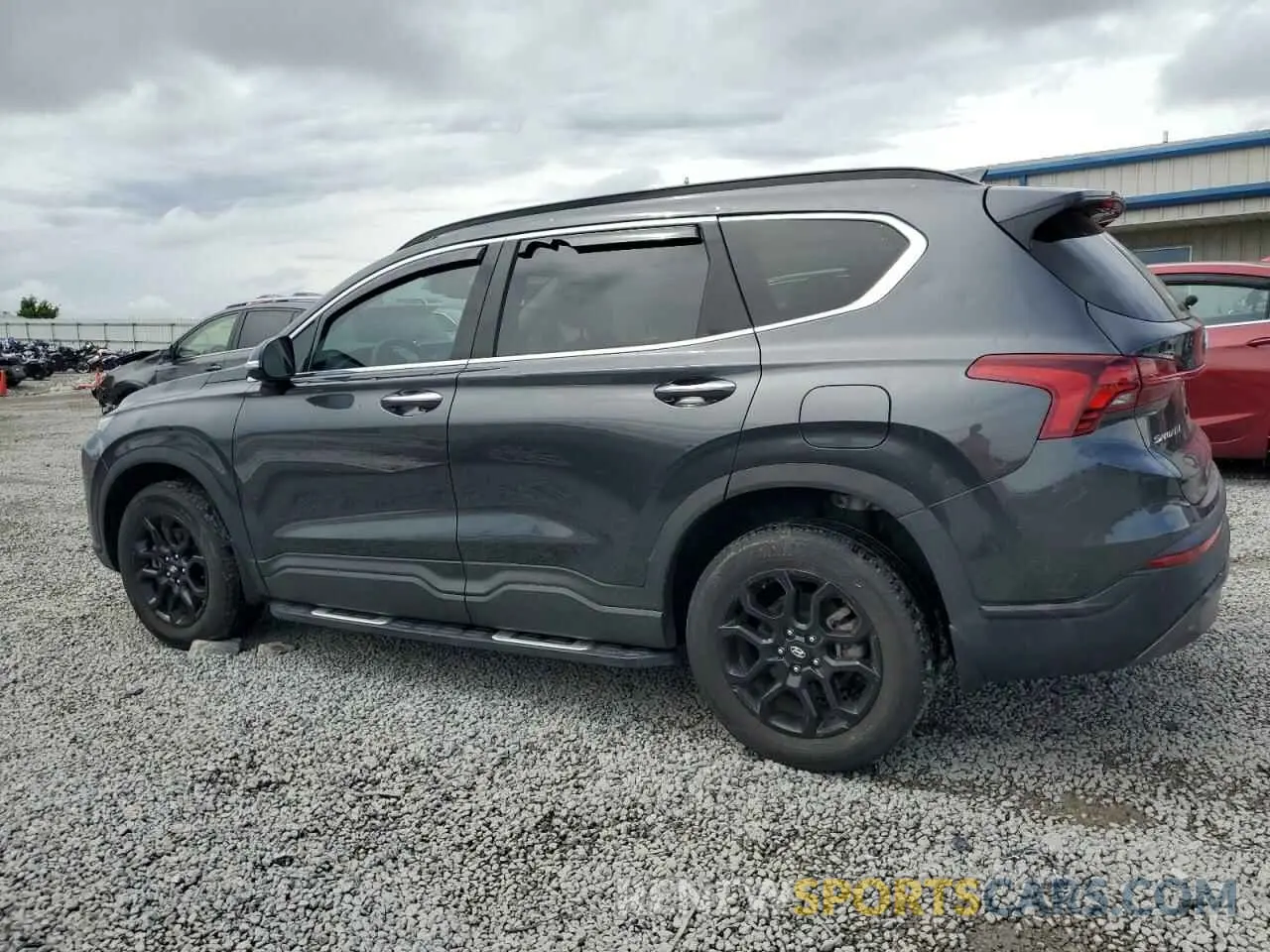 2 Photograph of a damaged car 5NMS6DAJ4NH449596 HYUNDAI SANTA FE 2022