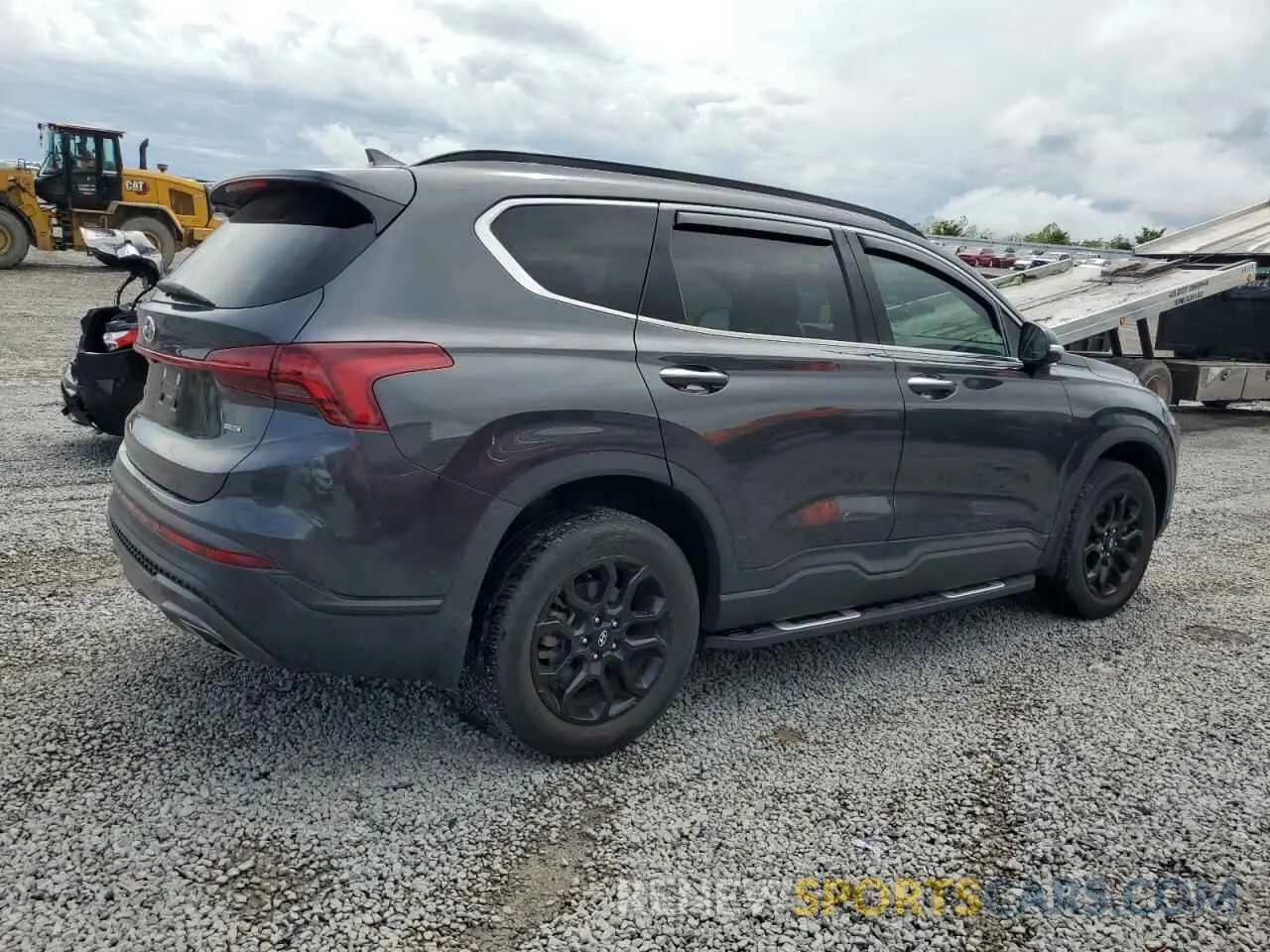 3 Photograph of a damaged car 5NMS6DAJ4NH449596 HYUNDAI SANTA FE 2022