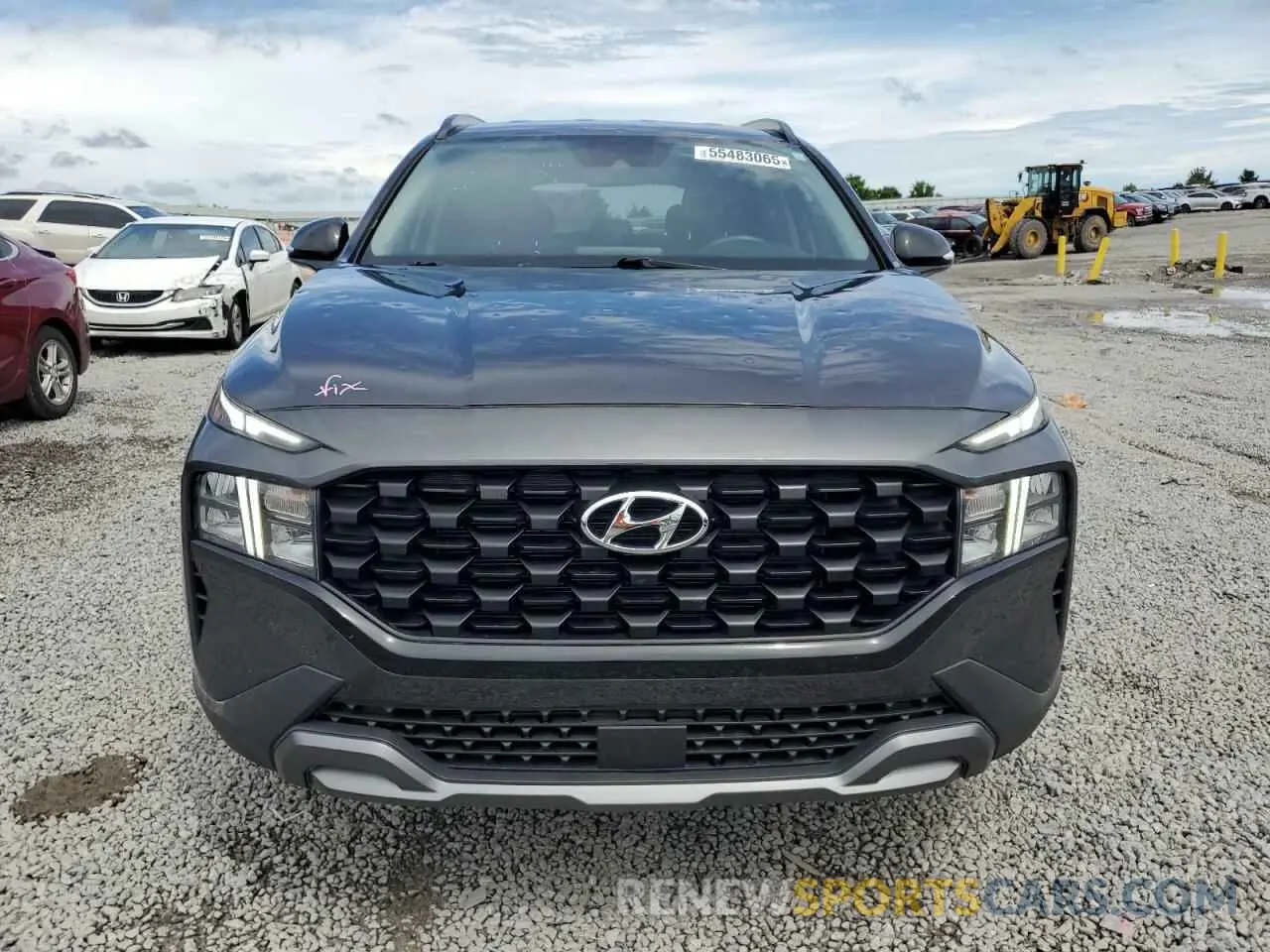 5 Photograph of a damaged car 5NMS6DAJ4NH449596 HYUNDAI SANTA FE 2022