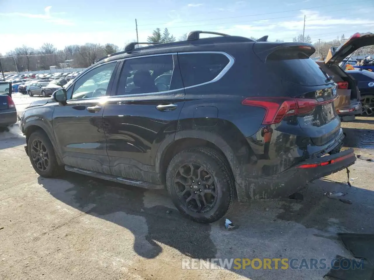 2 Photograph of a damaged car 5NMS6DAJ4NH455995 HYUNDAI SANTA FE 2022