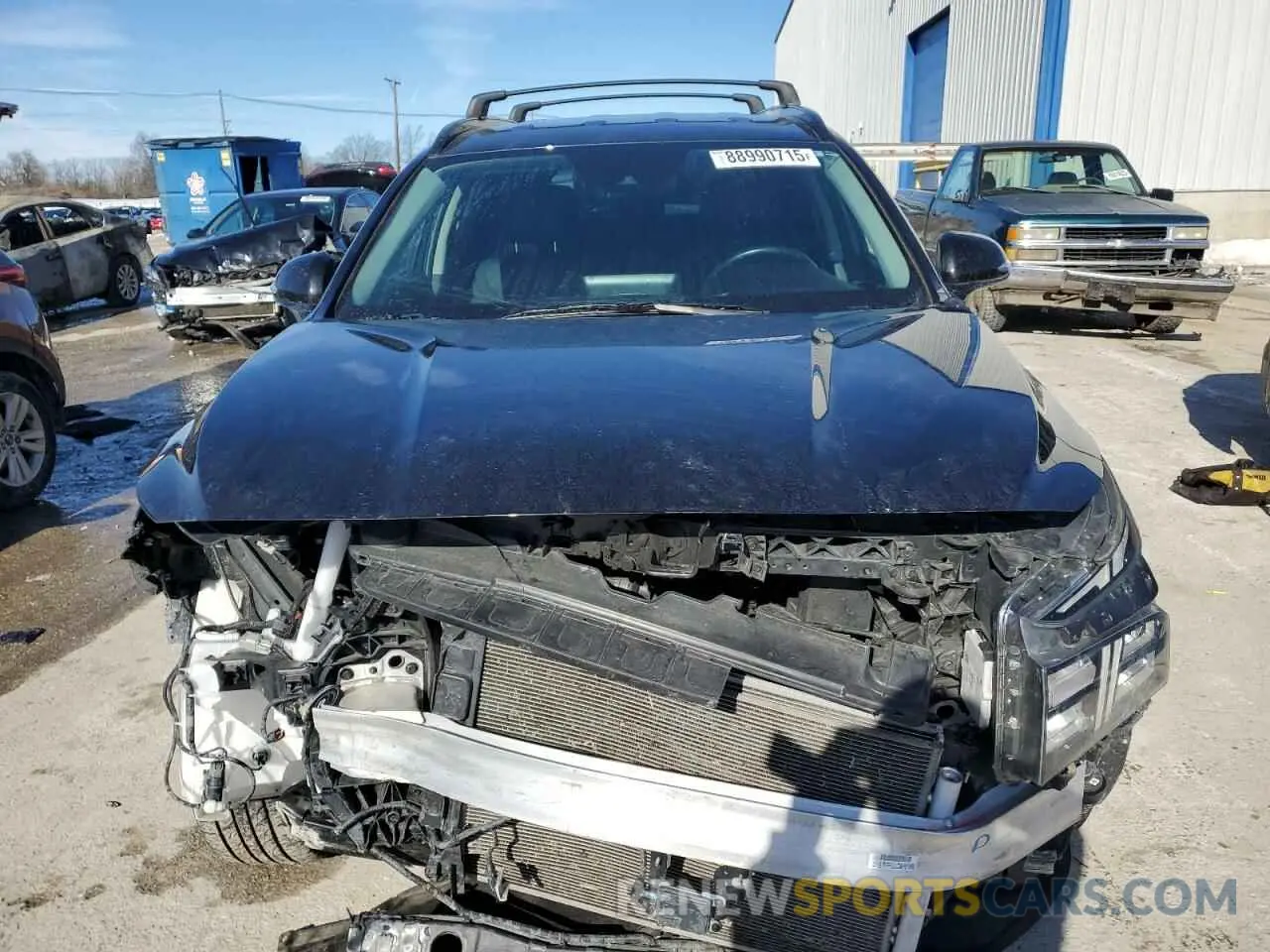 5 Photograph of a damaged car 5NMS6DAJ4NH455995 HYUNDAI SANTA FE 2022