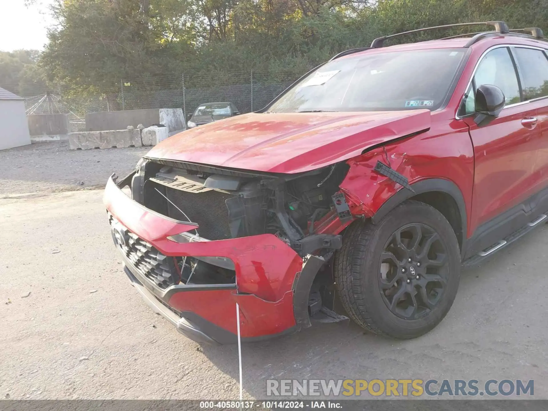 6 Photograph of a damaged car 5NMS6DAJ9NH385619 HYUNDAI SANTA FE 2022