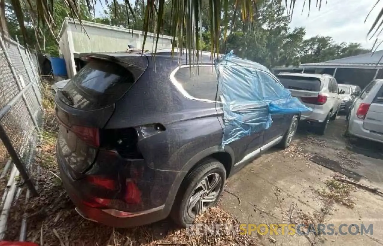 4 Photograph of a damaged car 5NMS6DAJXNH380607 HYUNDAI SANTA FE 2022