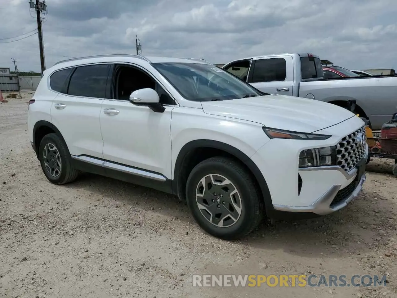 4 Photograph of a damaged car KM8S2DA12NU026354 HYUNDAI SANTA FE 2022