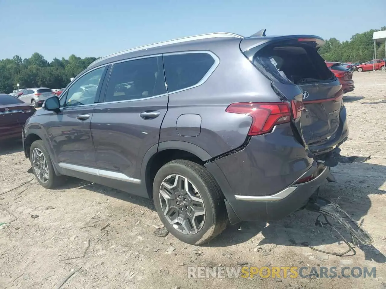 2 Photograph of a damaged car KM8S3DA10NU014068 HYUNDAI SANTA FE 2022
