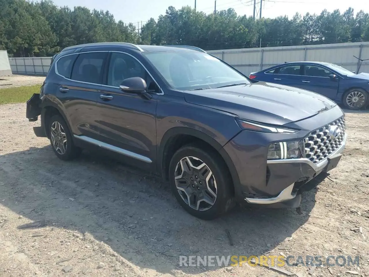 4 Photograph of a damaged car KM8S3DA10NU014068 HYUNDAI SANTA FE 2022