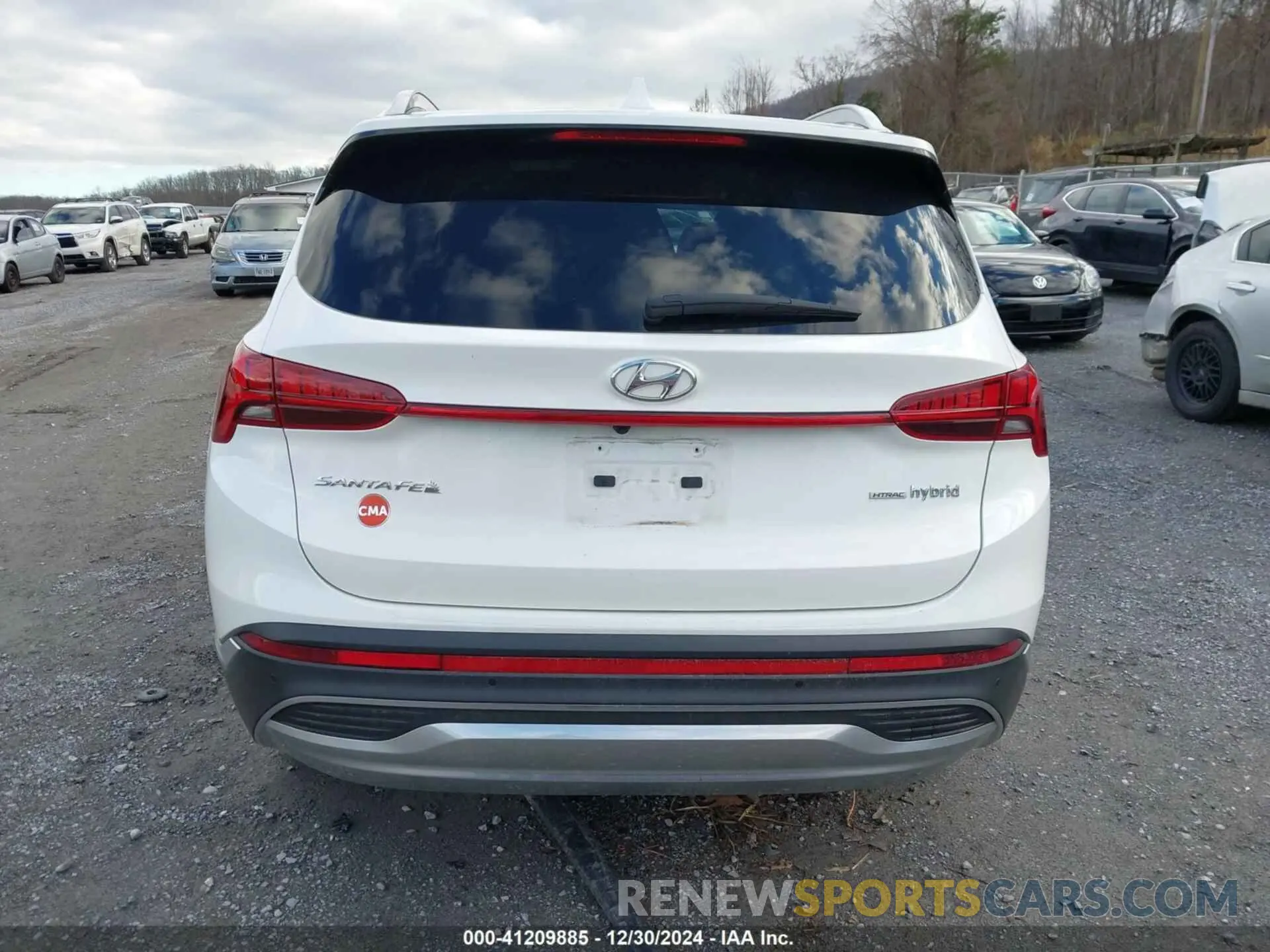 17 Photograph of a damaged car KM8S3DA12NU059478 HYUNDAI SANTA FE 2022