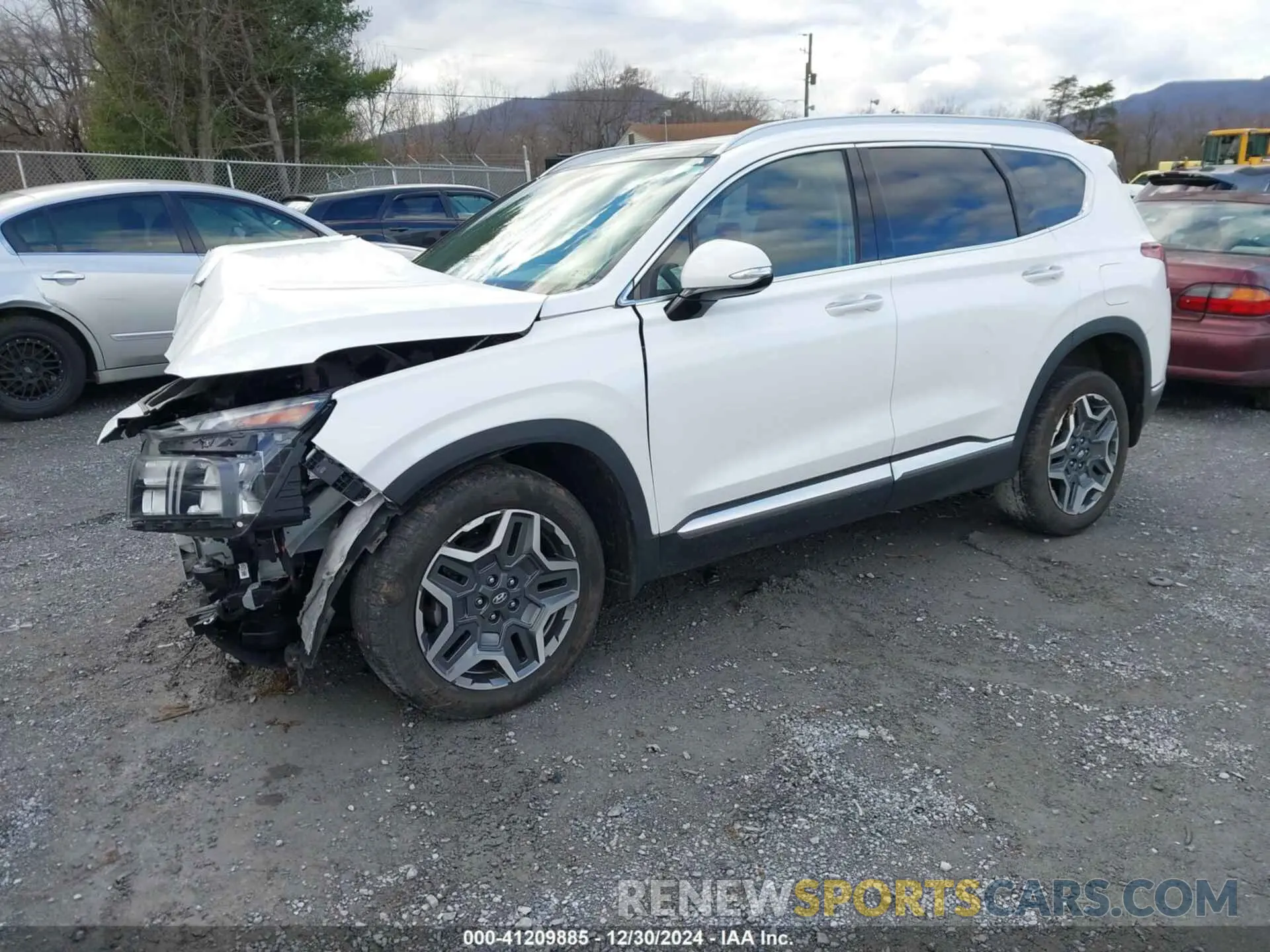 2 Photograph of a damaged car KM8S3DA12NU059478 HYUNDAI SANTA FE 2022