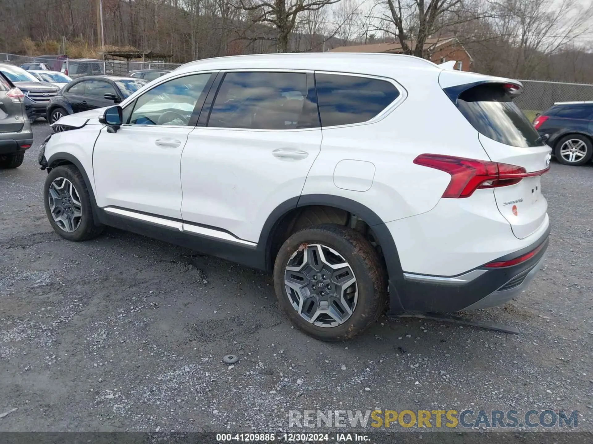 3 Photograph of a damaged car KM8S3DA12NU059478 HYUNDAI SANTA FE 2022