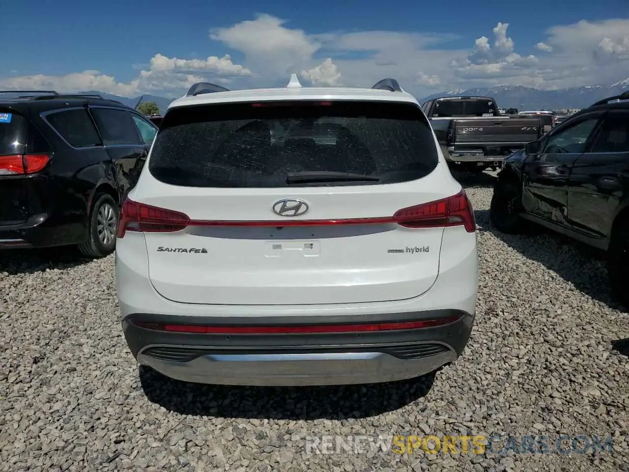 6 Photograph of a damaged car KM8S3DA15NU043095 HYUNDAI SANTA FE 2022