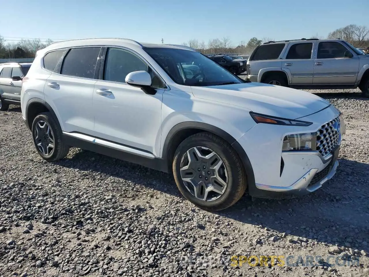 4 Photograph of a damaged car KM8S3DA1XNU028172 HYUNDAI SANTA FE 2022