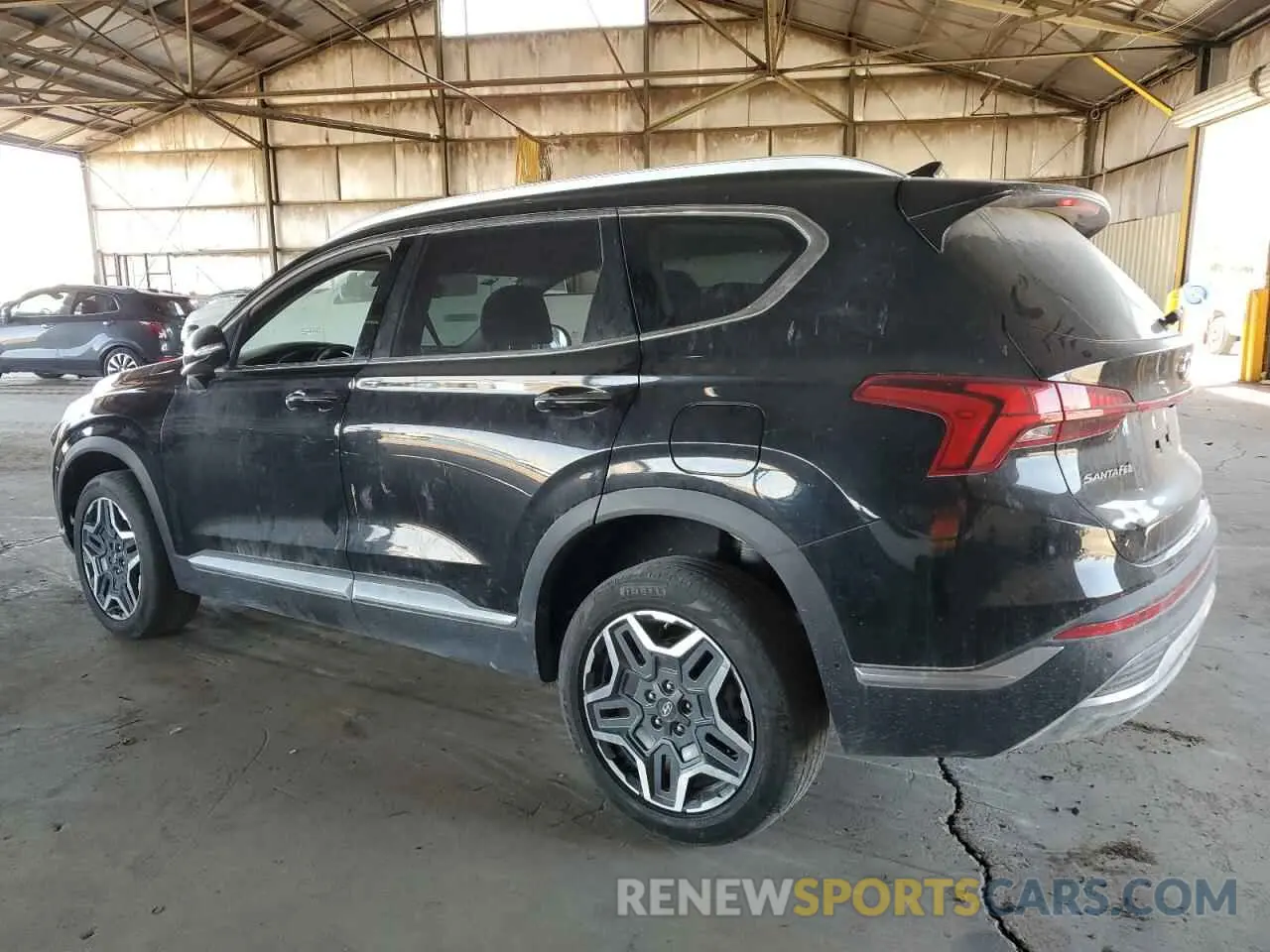 2 Photograph of a damaged car KM8S5DA12NU037569 HYUNDAI SANTA FE 2022