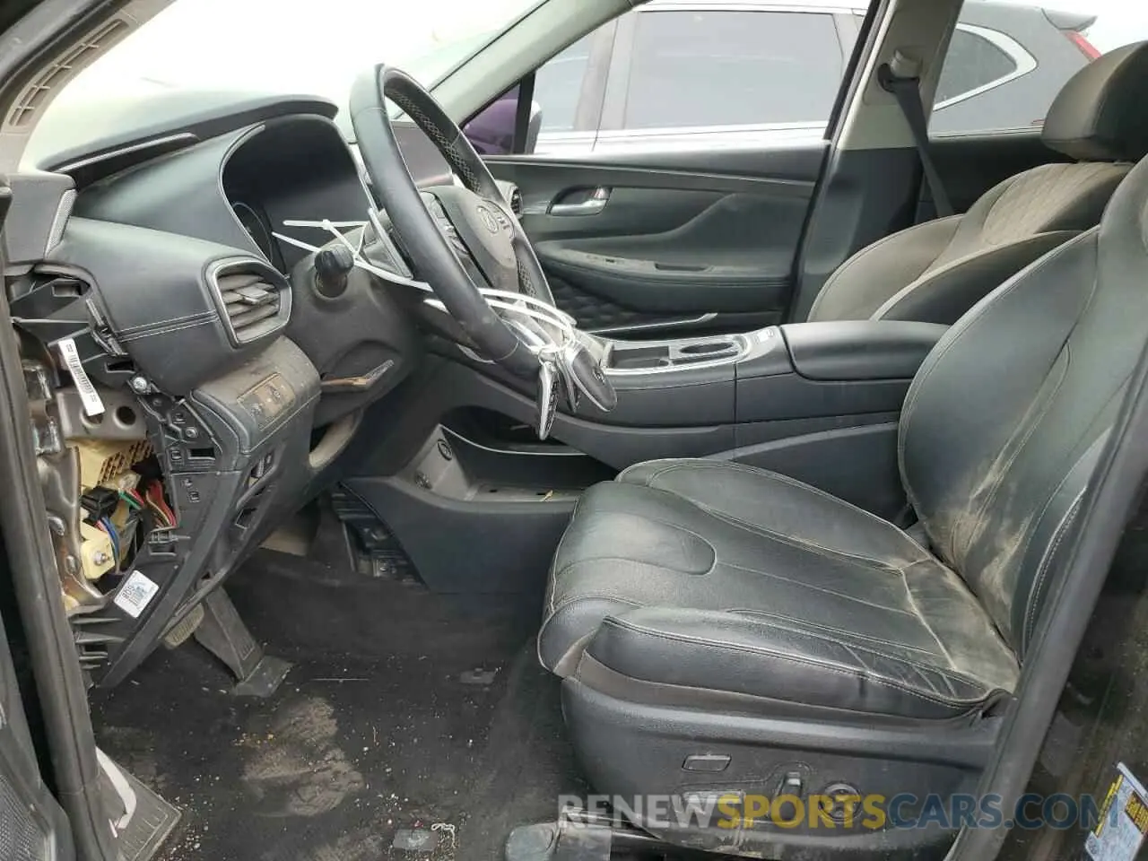 7 Photograph of a damaged car KM8S5DA12NU037569 HYUNDAI SANTA FE 2022
