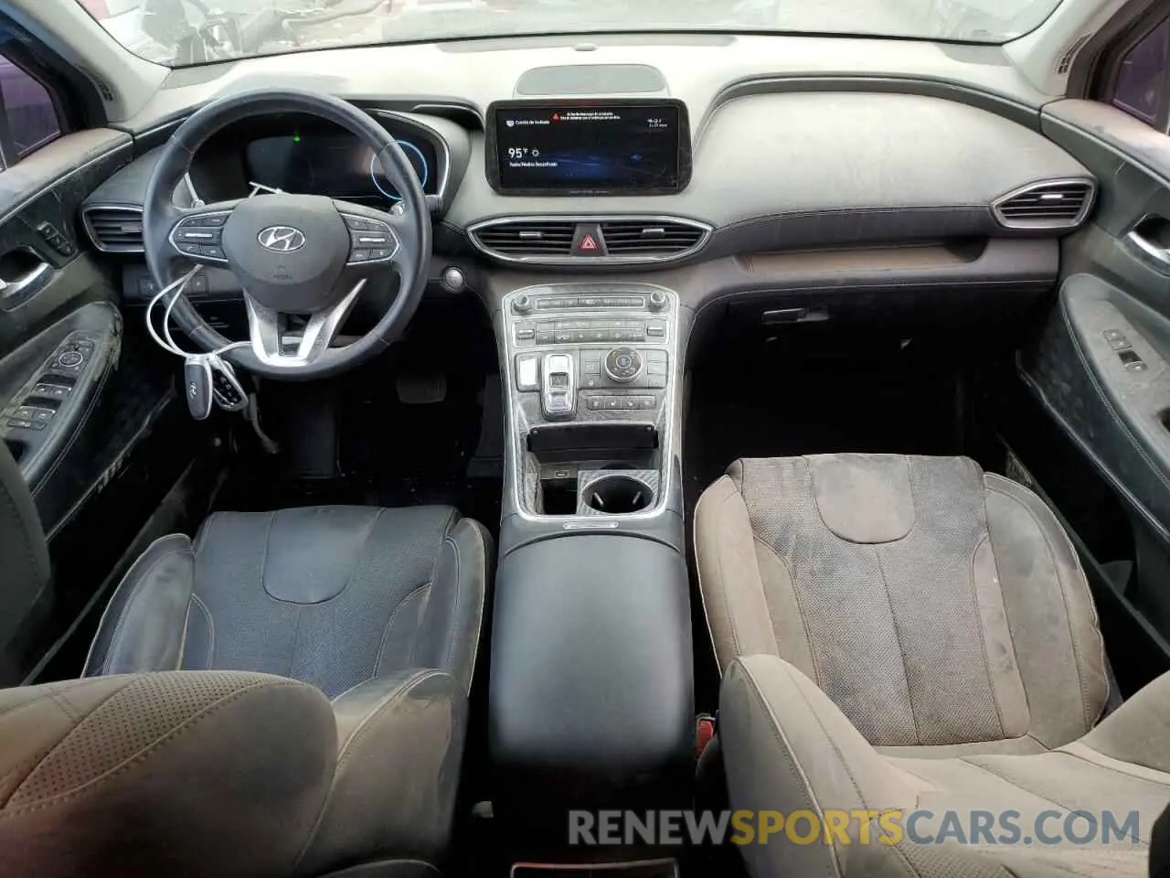 8 Photograph of a damaged car KM8S5DA12NU037569 HYUNDAI SANTA FE 2022