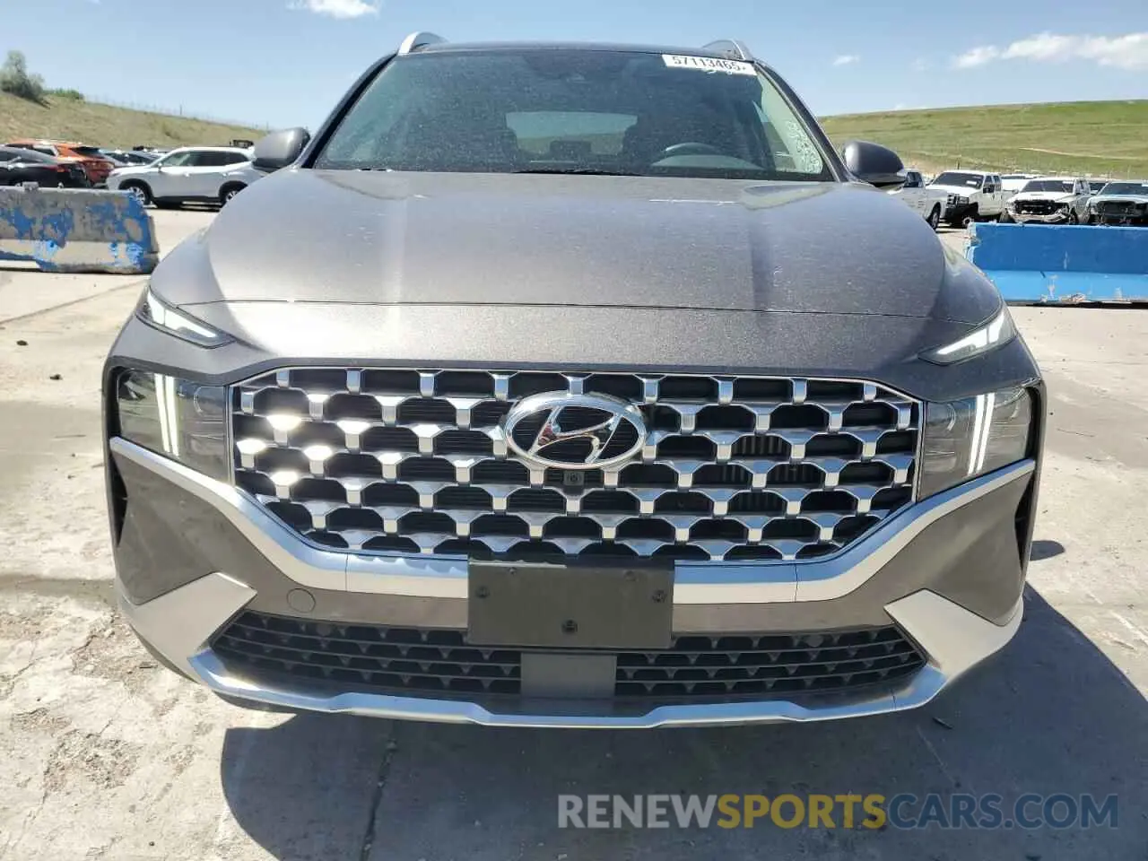 5 Photograph of a damaged car KM8S5DA12NU053822 HYUNDAI SANTA FE 2022