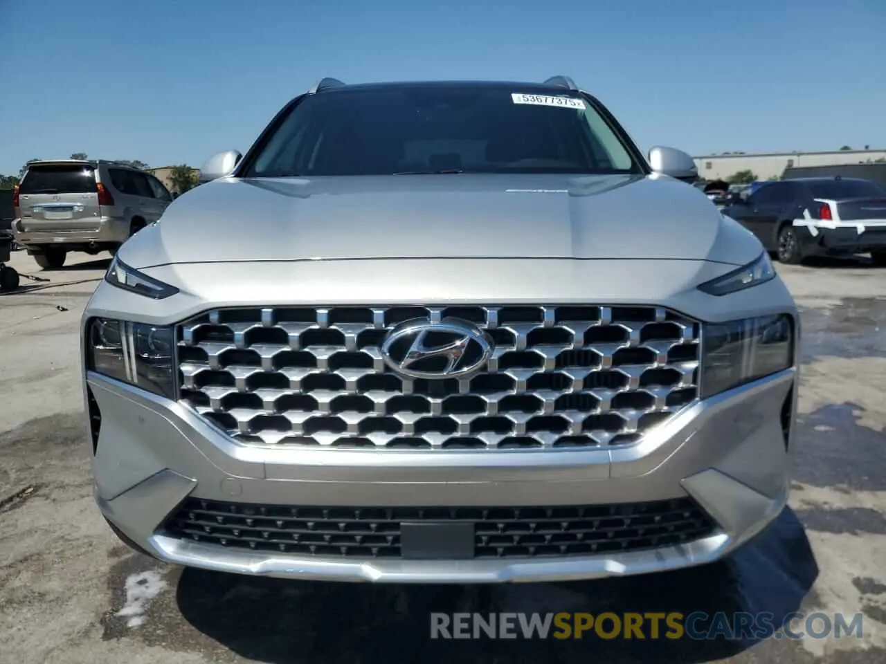 5 Photograph of a damaged car KM8S5DA16NU043598 HYUNDAI SANTA FE 2022