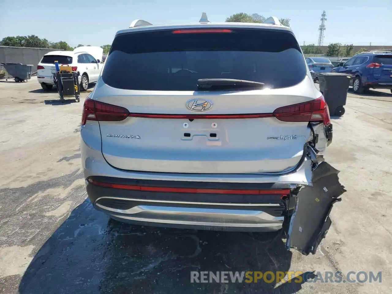 6 Photograph of a damaged car KM8S5DA16NU043598 HYUNDAI SANTA FE 2022