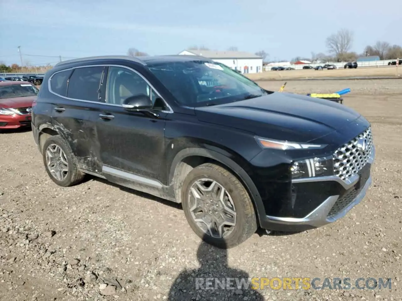 4 Photograph of a damaged car KM8S5DA18NU039892 HYUNDAI SANTA FE 2022