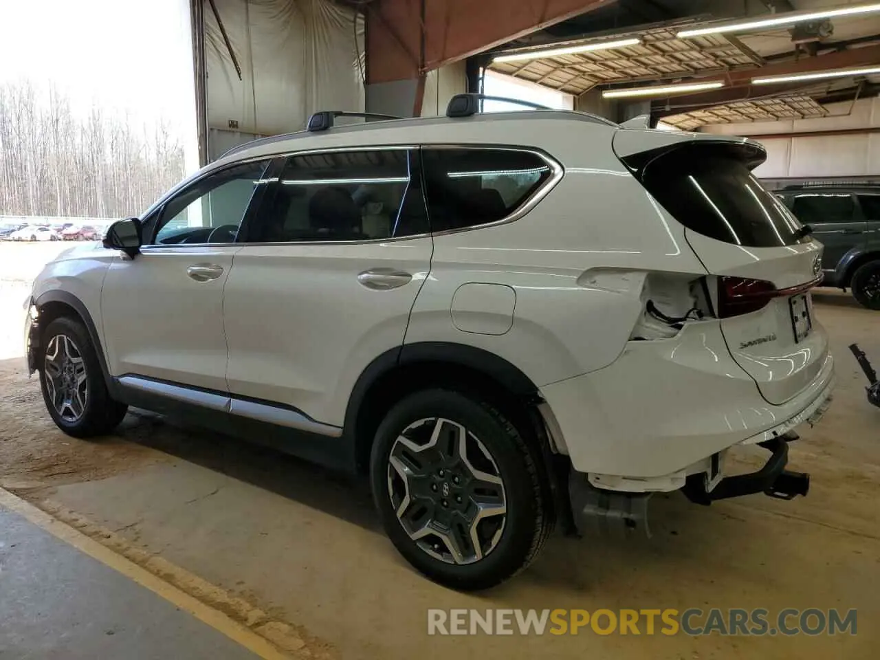 2 Photograph of a damaged car KM8S5DA1XNU054524 HYUNDAI SANTA FE 2022
