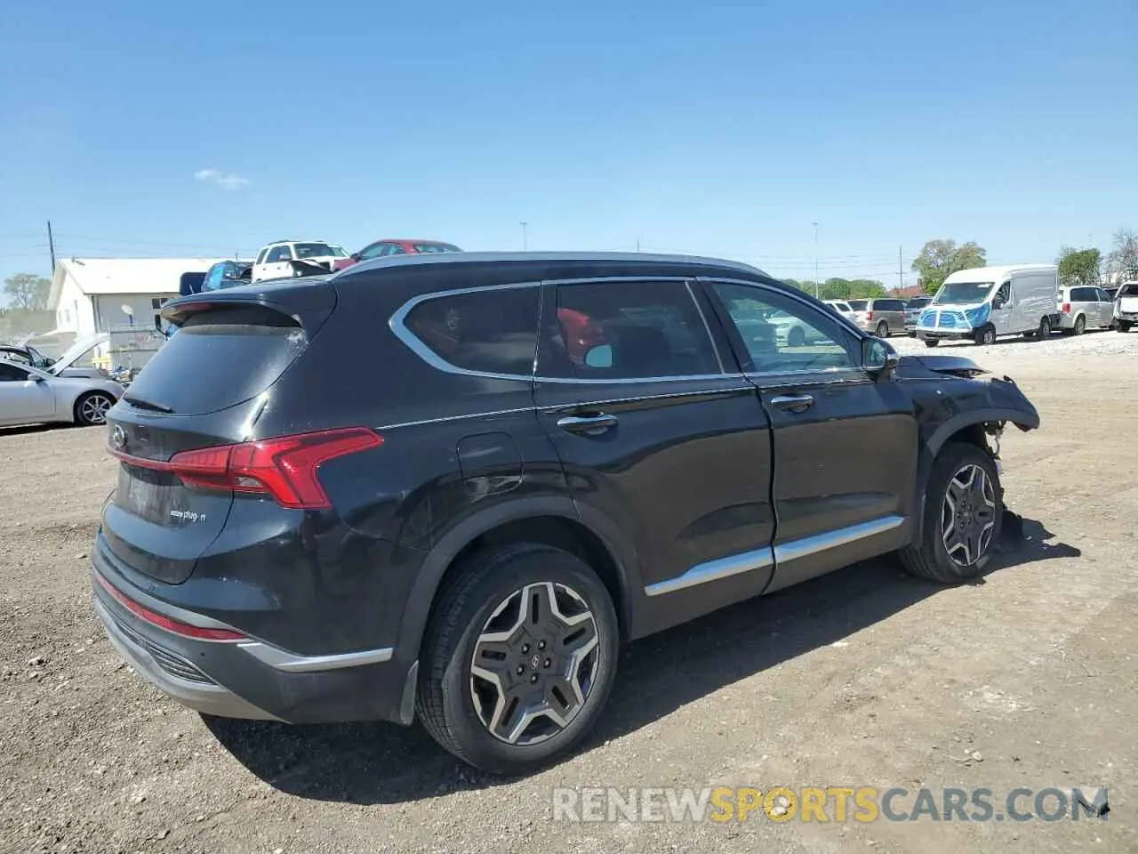 3 Photograph of a damaged car KM8S6DA2XNU019147 HYUNDAI SANTA FE 2022
