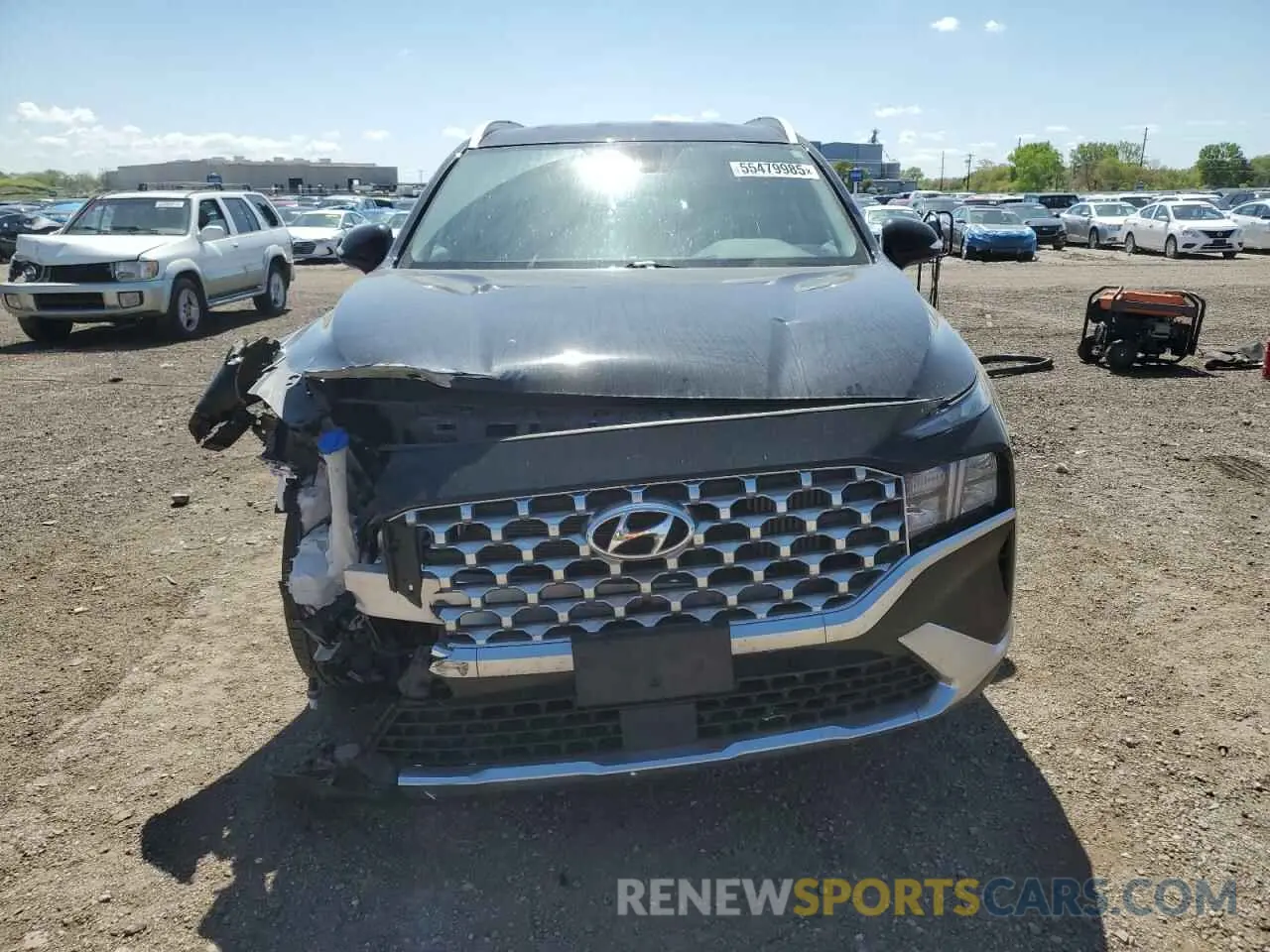 5 Photograph of a damaged car KM8S6DA2XNU019147 HYUNDAI SANTA FE 2022