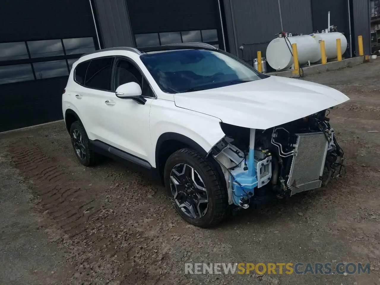 4 Photograph of a damaged car KM8S7DA24NU044736 HYUNDAI SANTA FE 2022