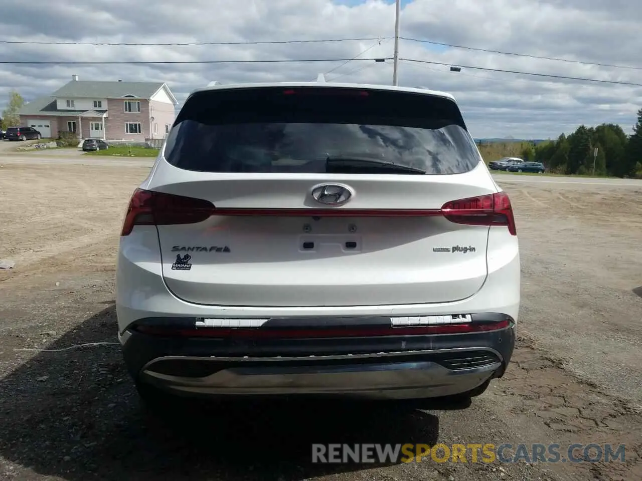 6 Photograph of a damaged car KM8S7DA24NU044736 HYUNDAI SANTA FE 2022