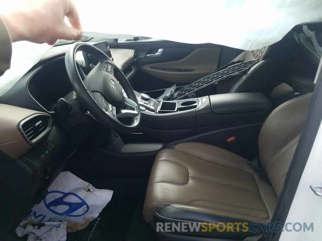 7 Photograph of a damaged car KM8S7DA24NU044736 HYUNDAI SANTA FE 2022