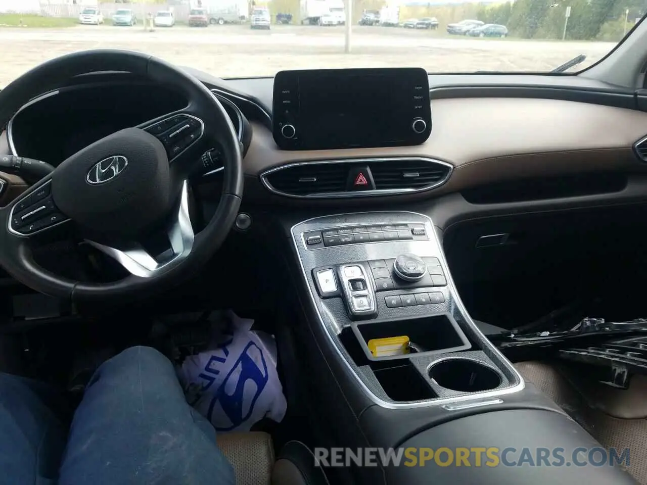 8 Photograph of a damaged car KM8S7DA24NU044736 HYUNDAI SANTA FE 2022
