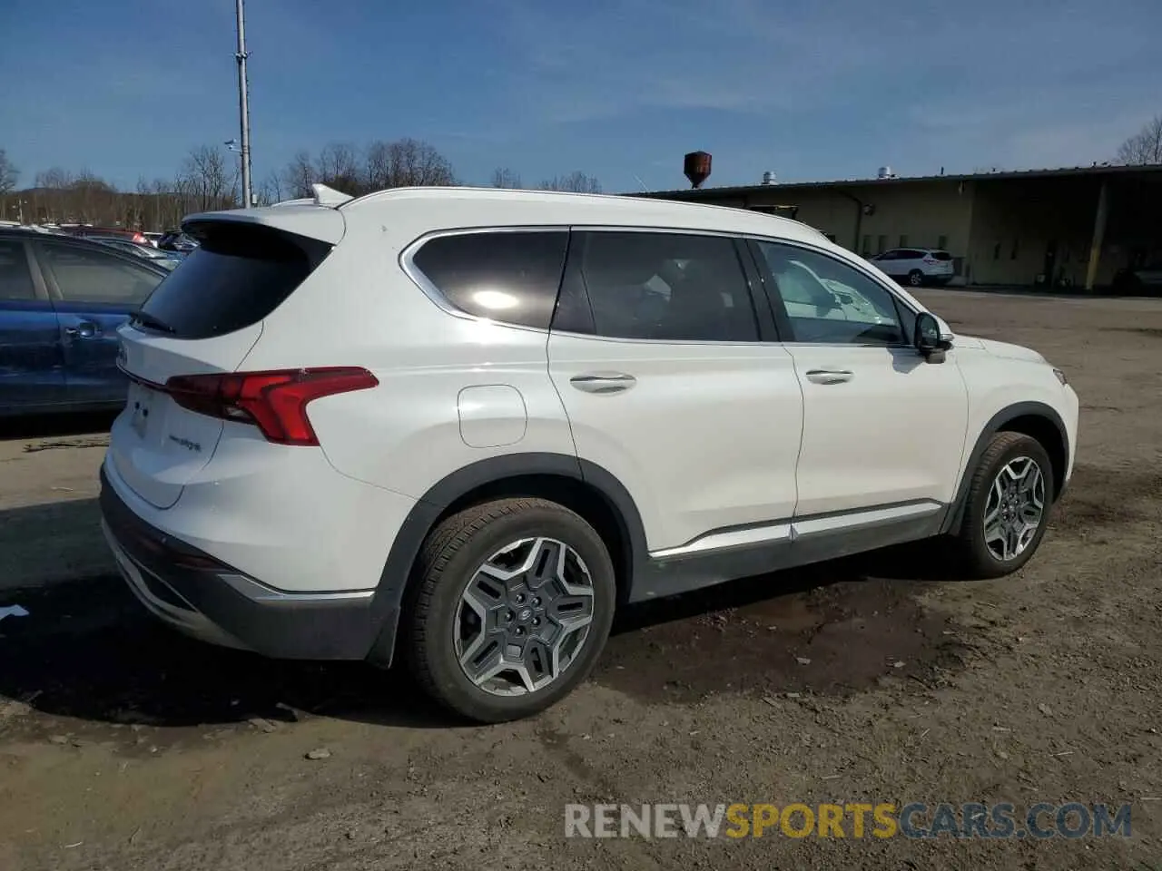 3 Photograph of a damaged car KM8S7DA29NU043890 HYUNDAI SANTA FE 2022