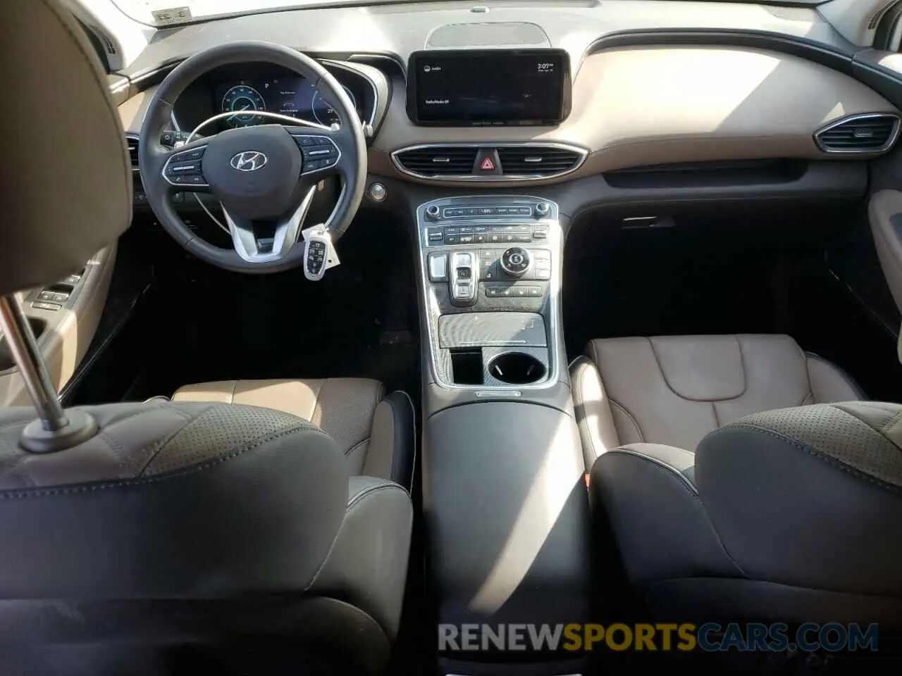 8 Photograph of a damaged car KM8S7DA29NU043890 HYUNDAI SANTA FE 2022